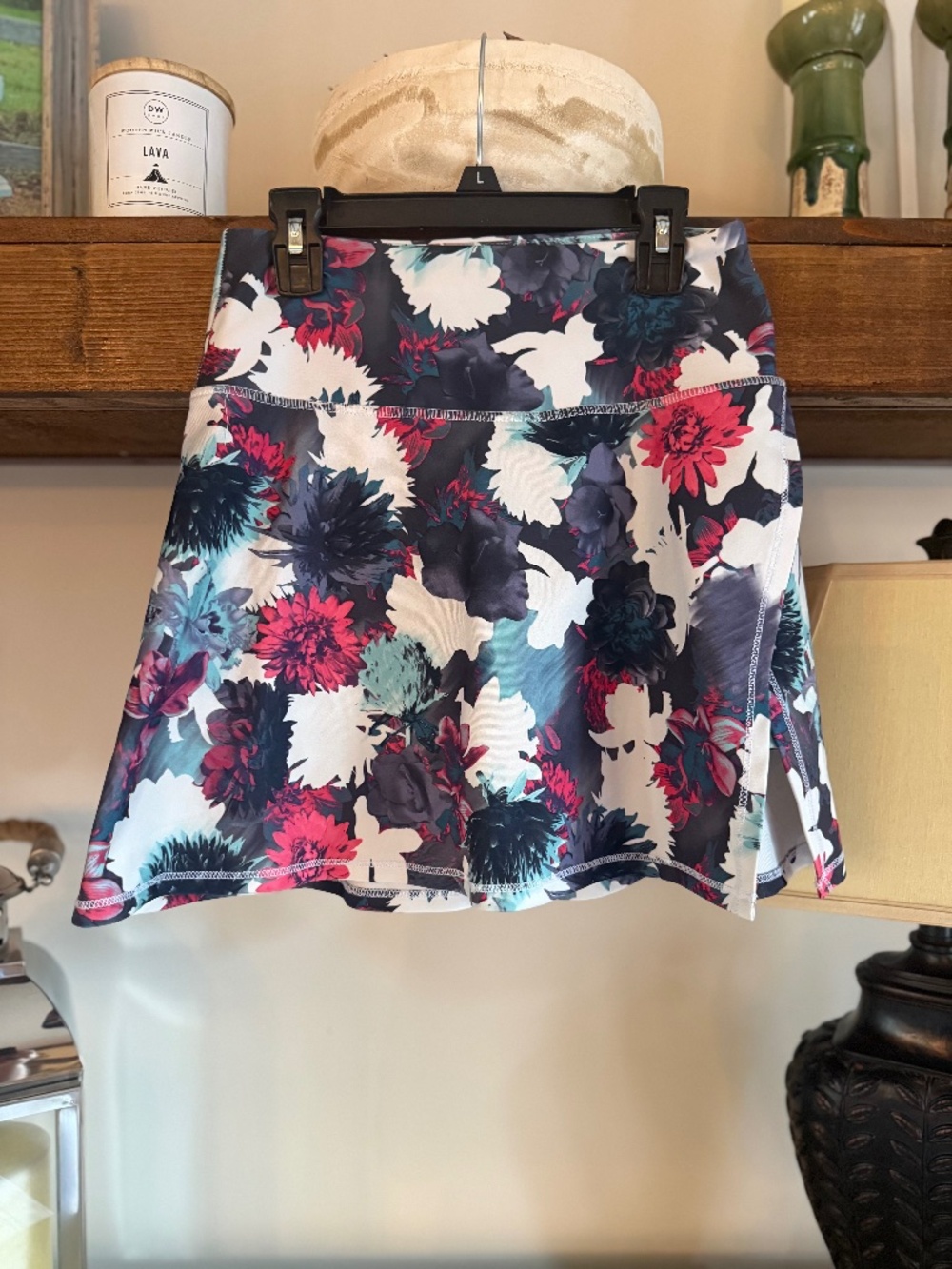 Marika Floral Print Active Skort